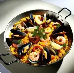
            
                Паэлья с креветками
            
            
        