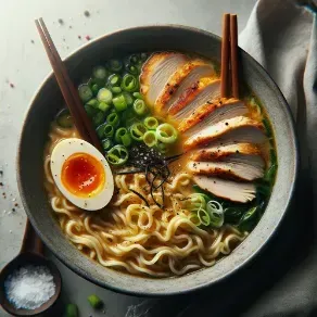 
            
                Рамен с курицей
            
            
        