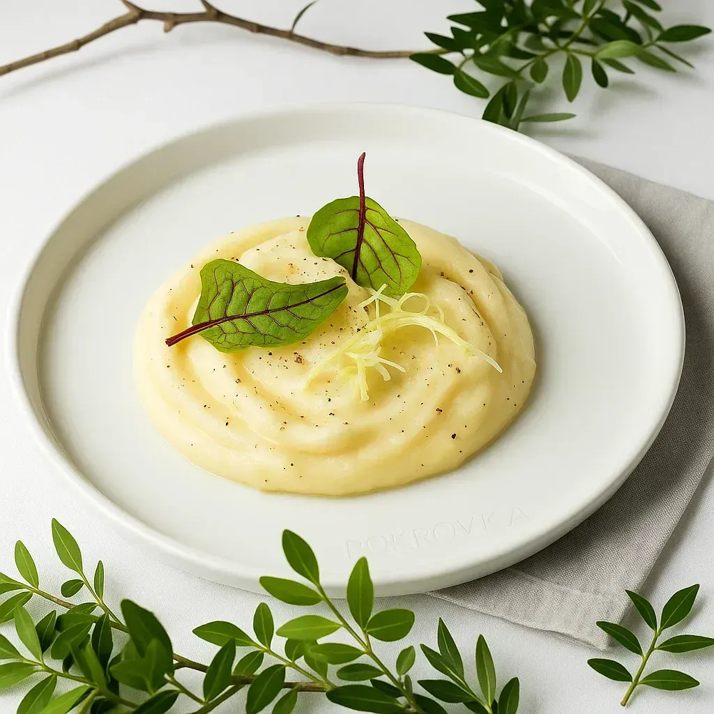 
            
                Картофельное пюре с трюфельным маслом - Изысканный вкус для вашего стола
            
            
        