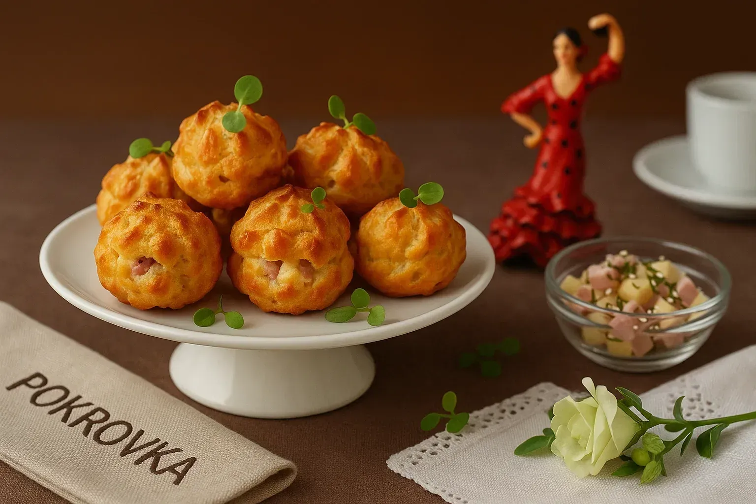 
            
                Заказать запеченные профитроли с ветчиной и сыром - воздушные и вкусные закуски
            
            
        