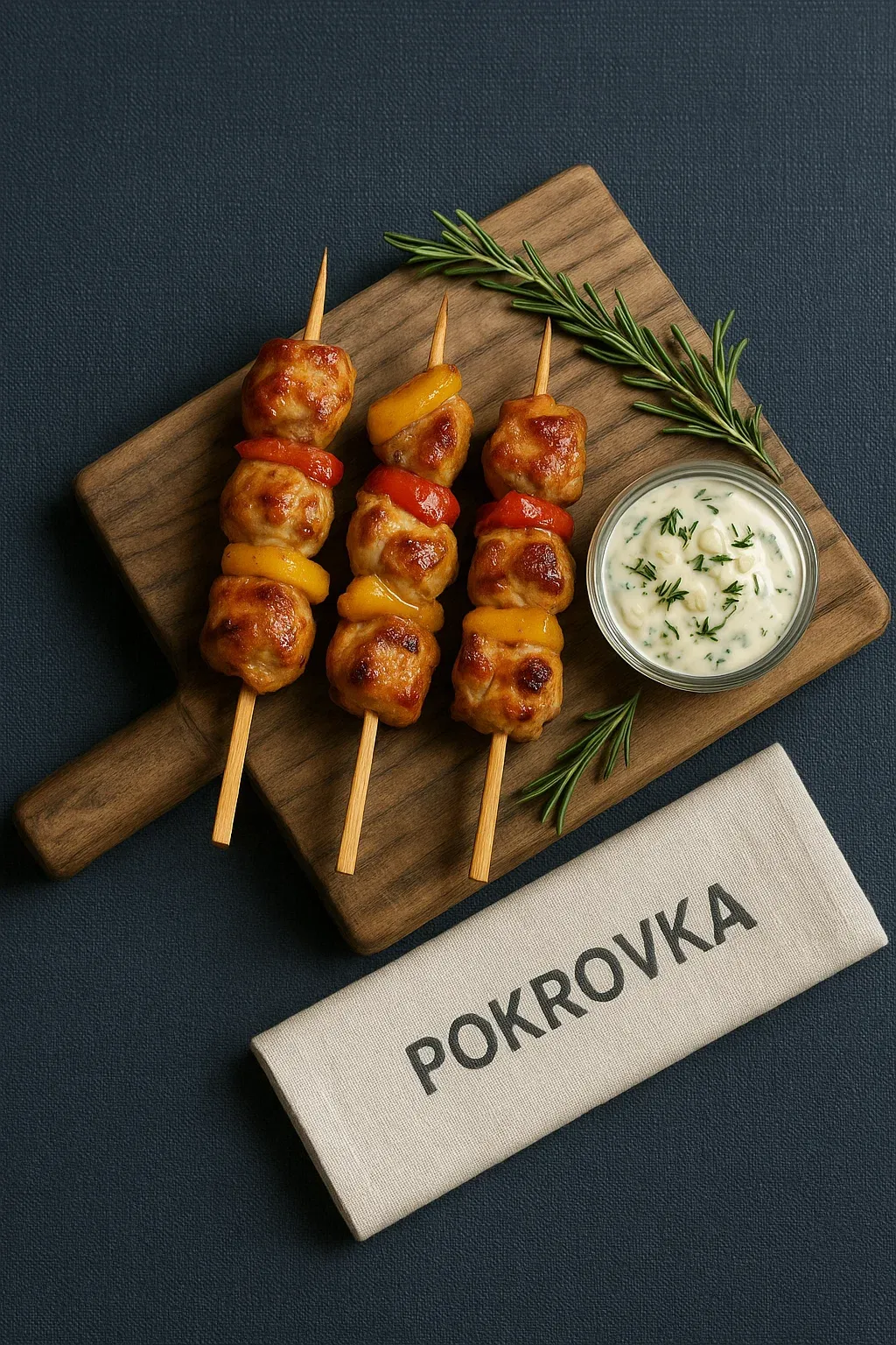 
            
                Мини-шашлычки из куриного филе с паприкой для фуршета
            
            
        