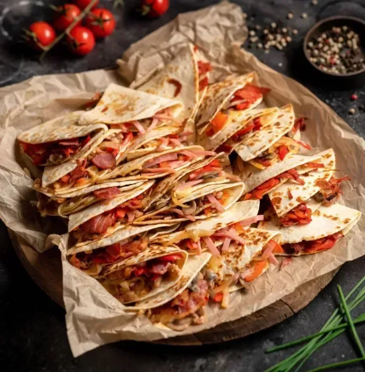 
            
                Мини-кесадильи - Купить онлайн, Вкусные закуски для мероприятий и вечеринок
            
            
        